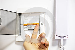 switching the panels in the network voltage