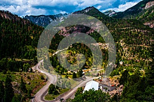 Switzerland of America Southwest Colorado Windy Road