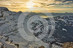 Switzerland Canton of Vaud Col de Pillon Glacier 3000, Diableret