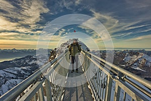 Switzerland Canton of Vaud Col de Pillon Glacier 3000, Diableret