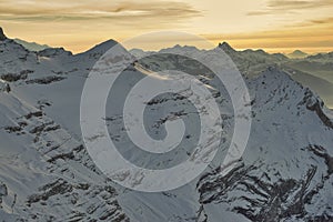 Switzerland Canton of Vaud Col de Pillon Glacier 3000, Diableret photo