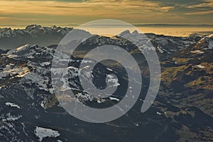 Switzerland Canton of Vaud Col de Pillon Glacier 3000, Diableret photo