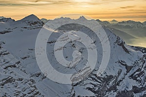 Switzerland Canton of Vaud Col de Pillon Glacier 3000, Diableret photo