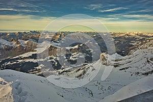 Switzerland Canton of Vaud Col de Pillon Glacier 3000, Diableret photo