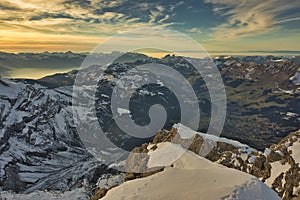 Switzerland Canton of Vaud Col de Pillon Glacier 3000, Diableret photo