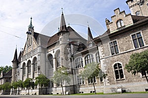 Switzerland: The swiss national museum in ZÃÂ¼rich city