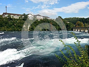 Switzerland - Laufen Castle & Rhine Falls and Schaffhausen