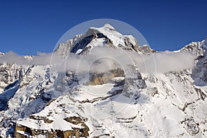 Switzerland Snow Capped Mountains of Interlaken