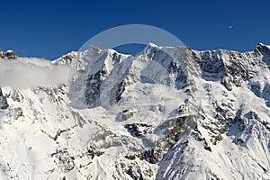 Switzerland Snow Capped Mountains of Interlaken