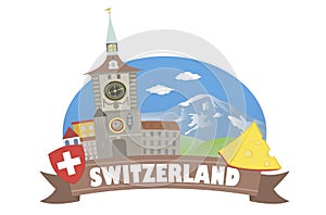 Switzerland. Tourism and travel photo