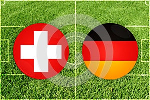 Switzerland vs Germany football match