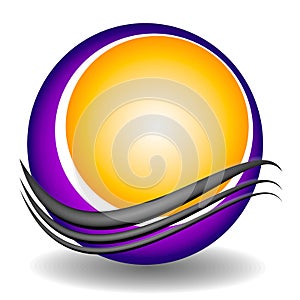 Swoosh Circle Web Site Logo