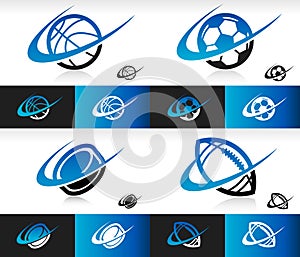 Swoosh Sport Balls Icons