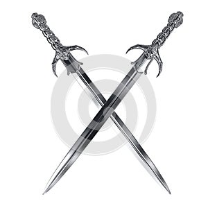 Sword cross, swords