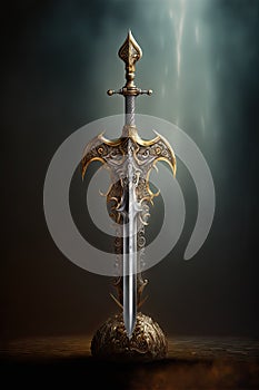 The Sword of El Cid (Spanish Legend) Generative AI