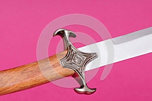 Sword hilt pommel blade