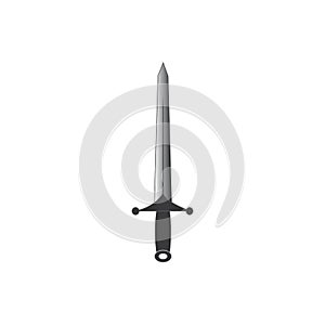 sword icon logo vector