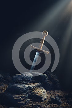 Sword in the stone excalibur photo