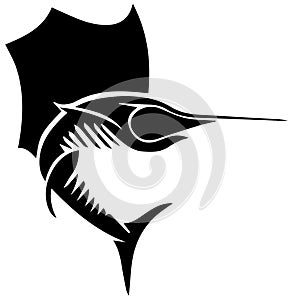 Swordfish and sailfish vector eps illustration by crafteroks