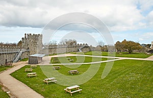 Swords Castle Is A Historic building That Is Located in Swords, Dublin, Ireland. Travel place landmark.