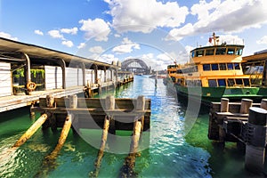 Syd Circ quay ferry wharf