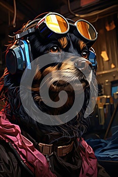 Syd Mead\'s Cyber Canine: English Toy Spaniel photo