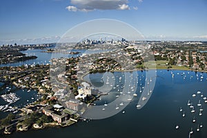 Sydney Australia aerial.