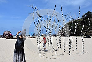 Sculpture by the Sea along the Bondi to Coogee coastal walk