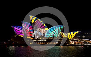 SYDNEY, AUSTRALIA. 7th JUNE,2017 The annual vivid light display.