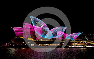 SYDNEY, AUSTRALIA. 7th JUNE,2017 The annual vivid light display.