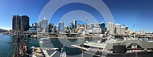 Sydney city panorama: Darling Harbour