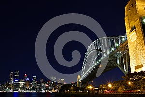 Sydney Habour Bridge at Night