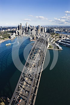 Sydney Harbour Bridge.