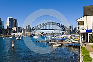 Sydney Harbour Bridge Boats