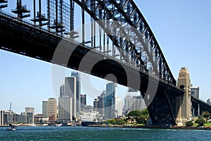 Sydney Harbour Bridge & Cith Skyline