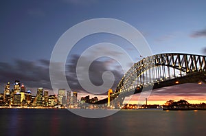 Sydney Harbour Bridge & City