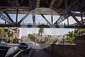 Sydney Harbour Bridge: Climbers on Walkway