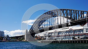 Sydney Harbour Bridge King Street Wharf