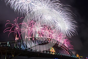 Sydney Harbour Bridge New Year Fireworks