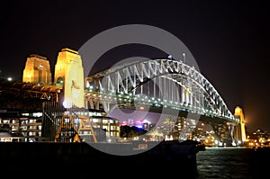 Sydney Harbour Bridge at Night