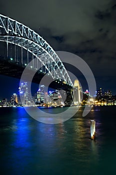 Sydney Harbour Bridge at Night