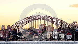 Sydney Harbour Bridge at Sunrise.