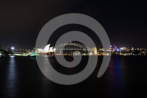 Sydney Harbour at Night