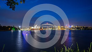 Sydney Harbour at Night