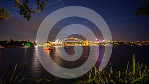 Sydney Harbour at Night