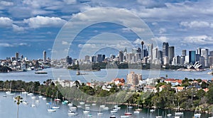 Sydney harbour panorama