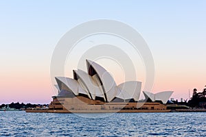 Sydney Opera House at sunset