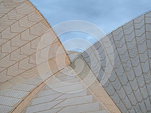 Sydney Opera House, Tiled Roof Detail