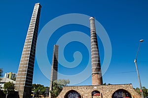 Sydney Park brick kilns and chimneys is former Austral brick works.