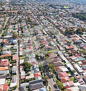 Sydney residential aerial view - Eastern Suburbs
